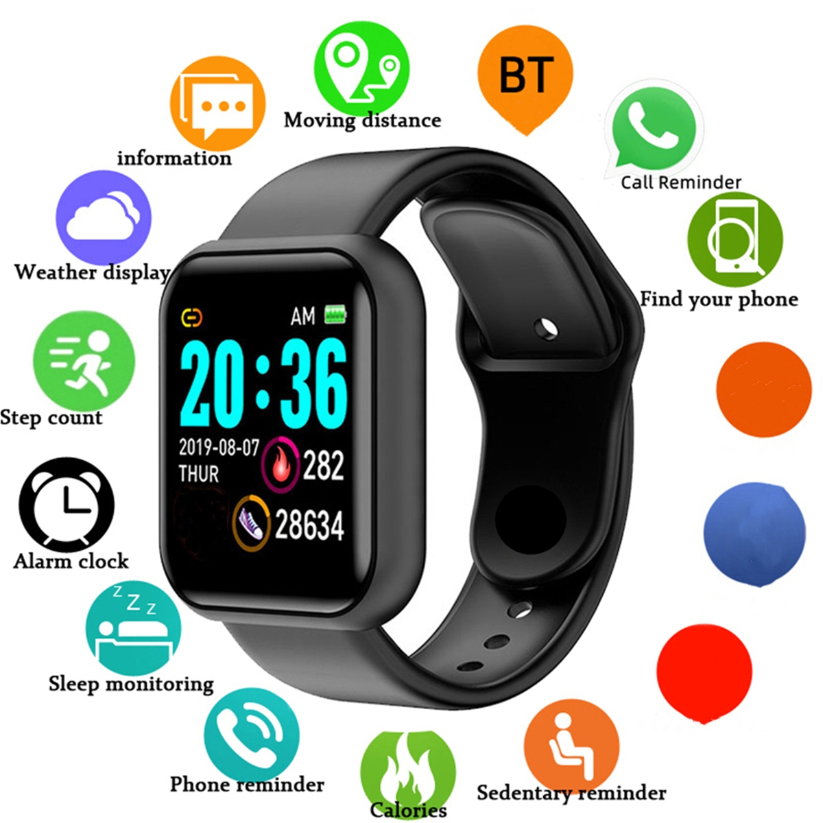 Orologi intelligenti da uomo S - Health Wellness Bracelet recensione e prezzo