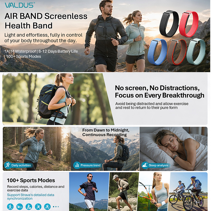 Braccialetto Intelligente VALD - Health Wellness Bracelet recensione e prezzo