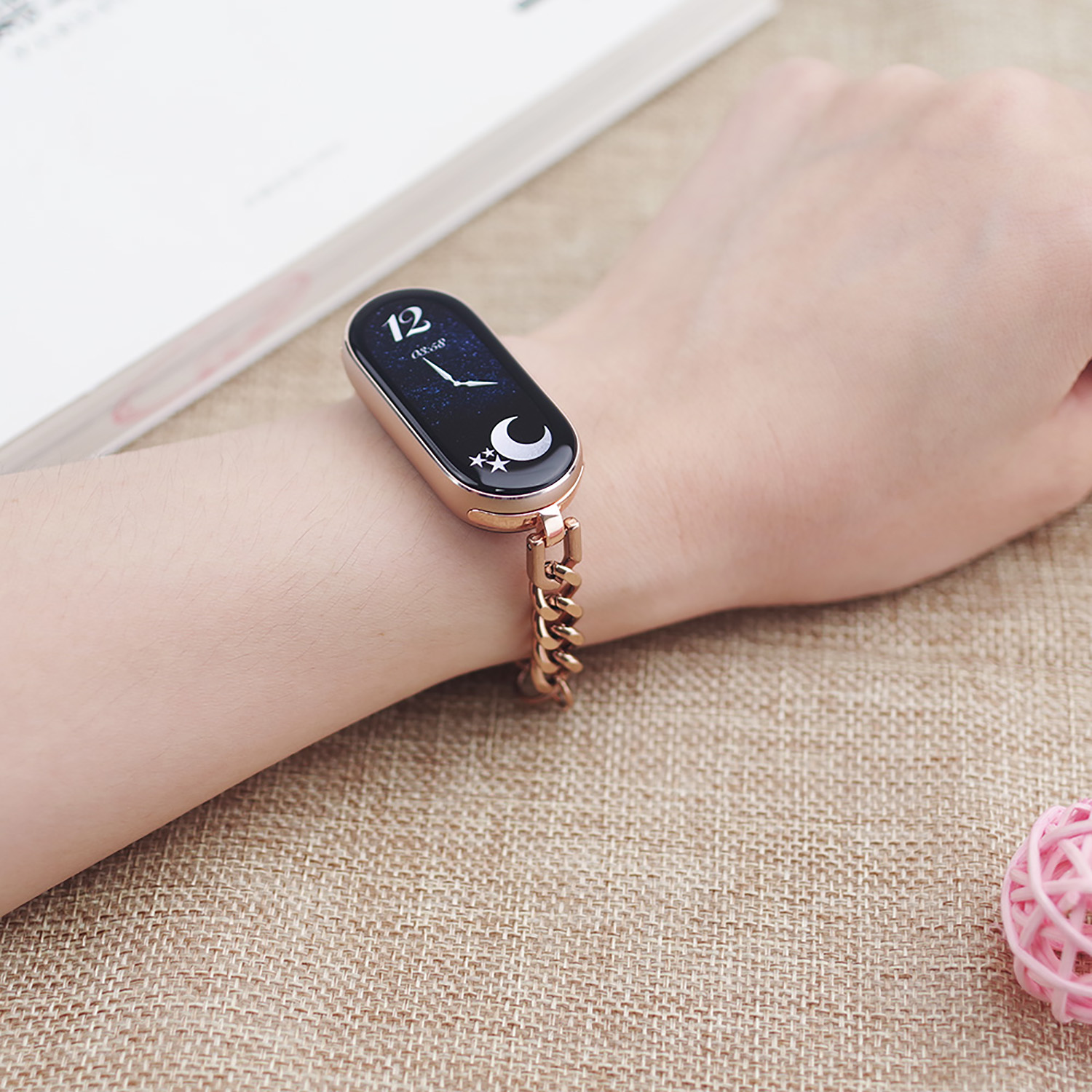 Cinturino a catena per Mi Band - Health Wellness Bracelet recensione e prezzo